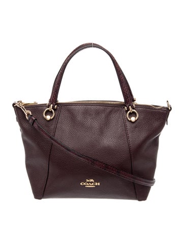 Leather Top Handle Bag