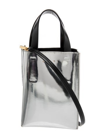 Marni Leather Top Handle Bag