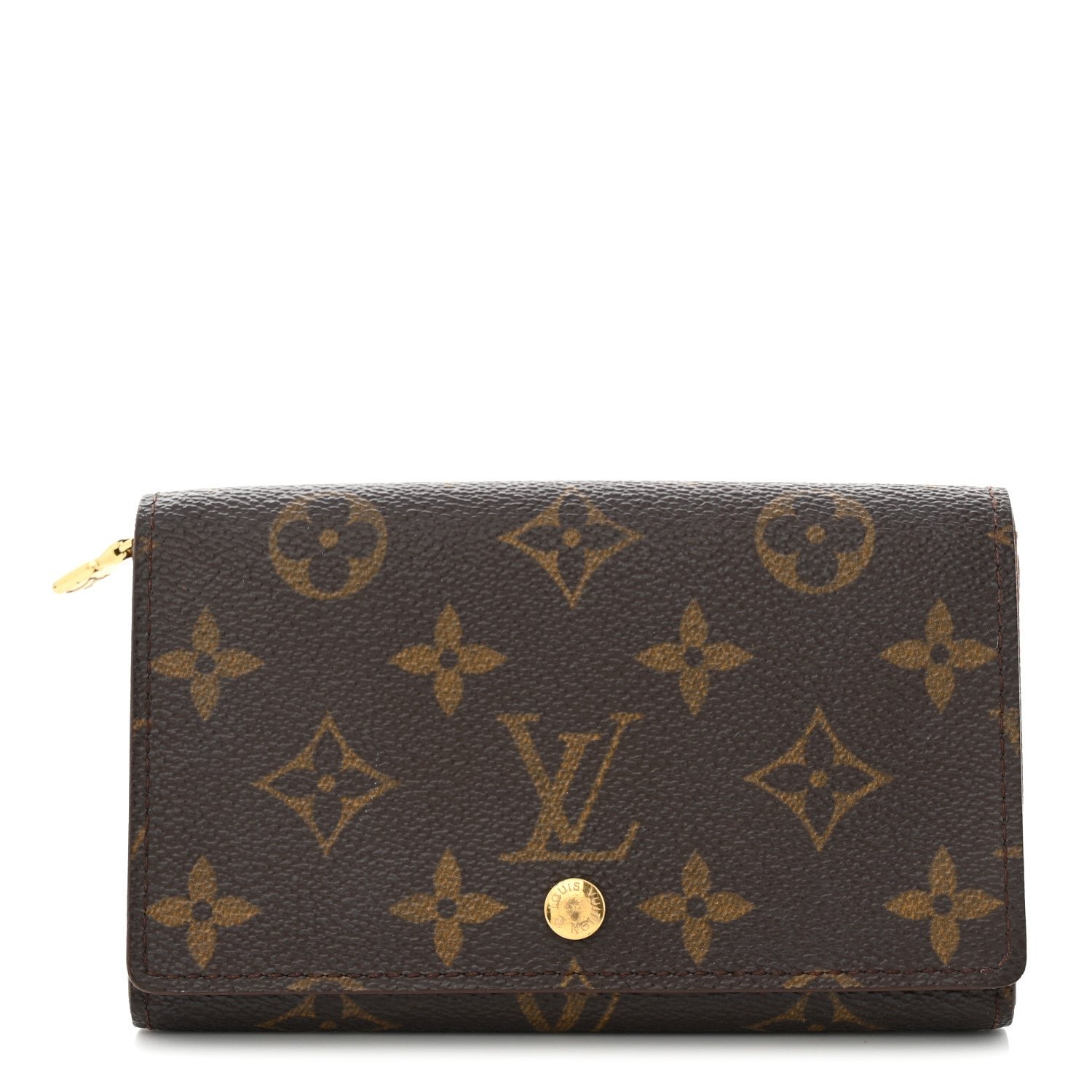 Louis Vuitton Monogram Porte-Monnaie Tresor Wallet