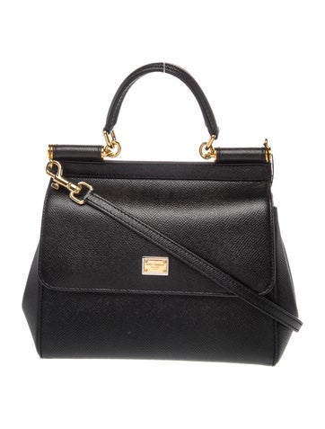 Leather Top Handle Bag