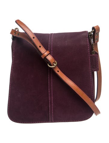Suede Crossbody Bag