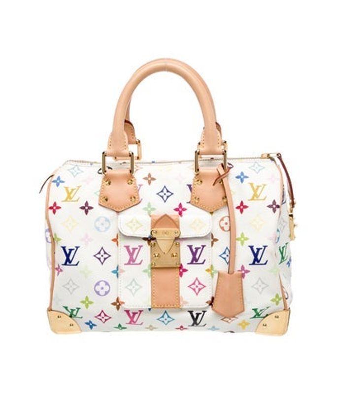 Louis Vuitton Vuitton Multicolore Monogram Speedy 30