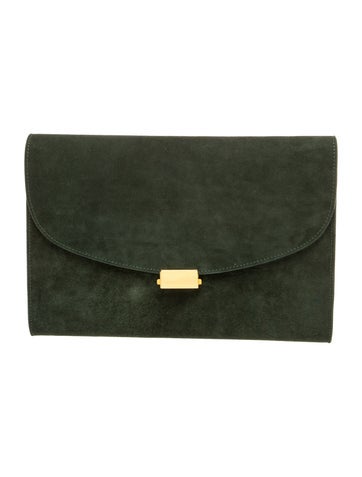 Suede Clutch