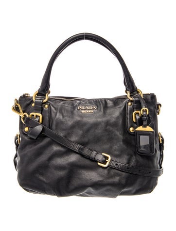 Soft Calf Leather Top Handle Bag