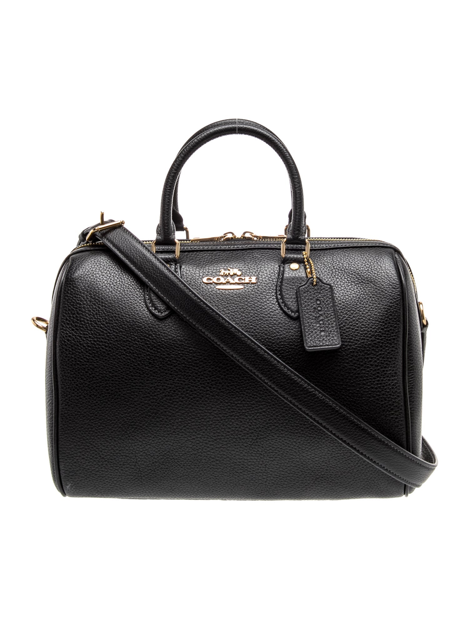 Leather Top Handle Bag w/ Tags