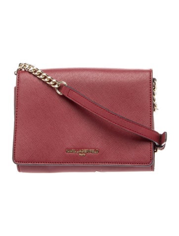 Karl Lagerfeld Leather Crossbody Bag