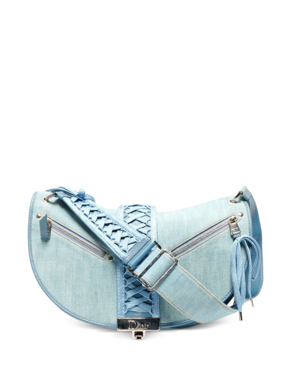 Dior 2002 denim shoulder bag