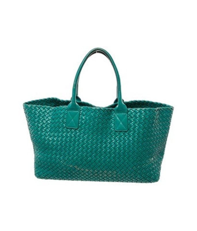 Bottega Veneta Veneta Intrecciato Cabat Large Vintage
