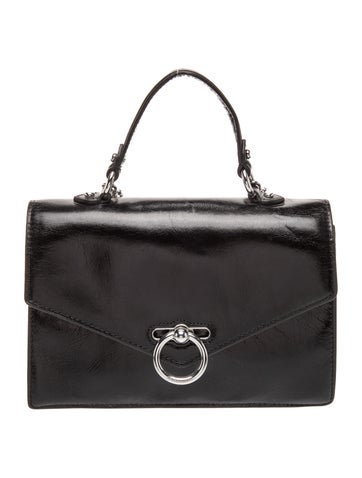 Leather Top Handle Bag
