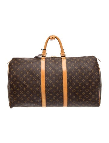 Louis Vuitton LV Monogram Keepall 55