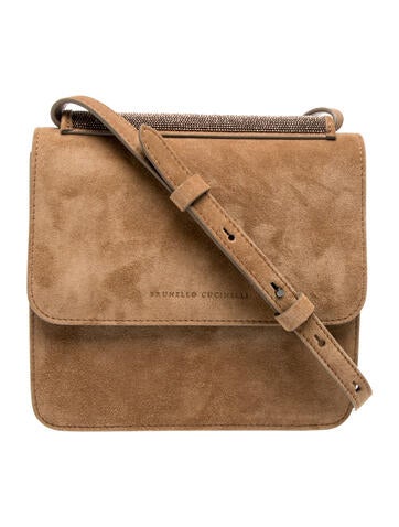 Suede Crossbody Bag