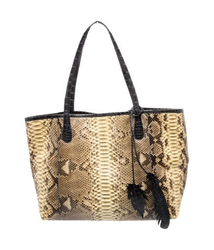 Nancy Gonzalez Gonzalez Python Tote Vintage