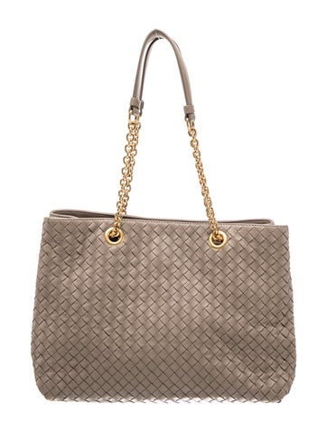 Intrecciato Chain Tote Medium