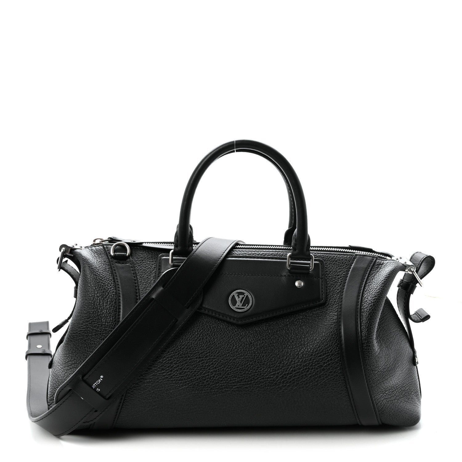 Louis Vuitton Pixel Lambskin LV Biker MM Black