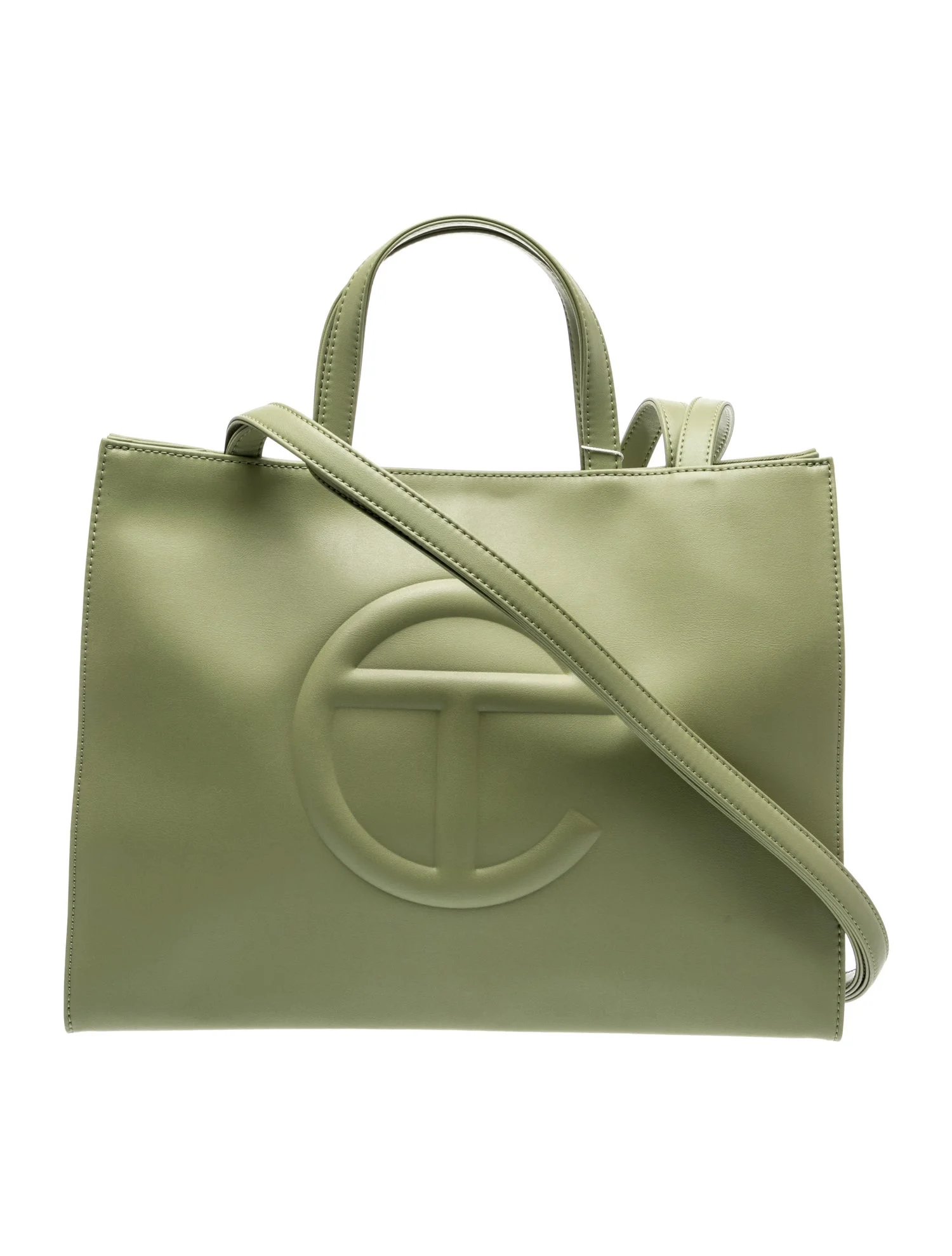 Vegan Leather Shopping Tote w/ Tags
