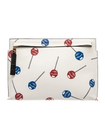 Leather Lollipop T Pouch