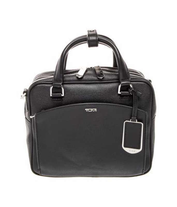 Tumi Leather Top Handle Bag