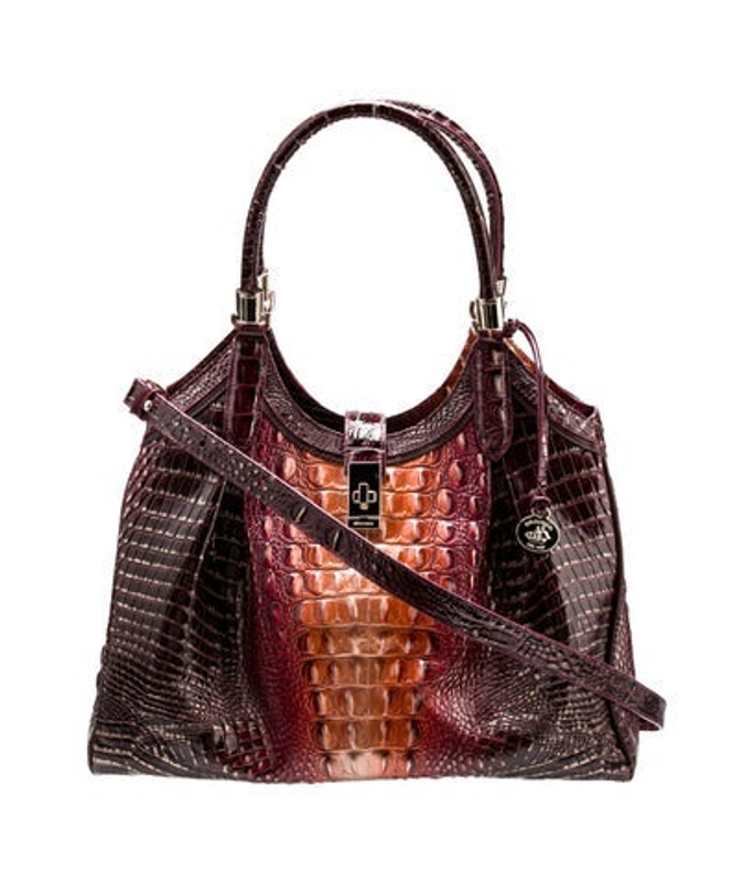 Brahmin Crocodile Shoulder Bag