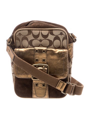 Suede Crossbody Bag