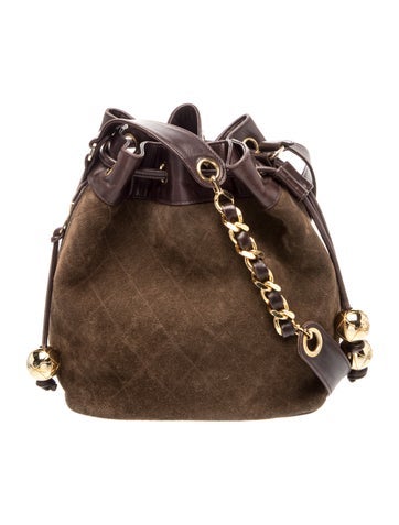 Suede CC Bucket Bag
