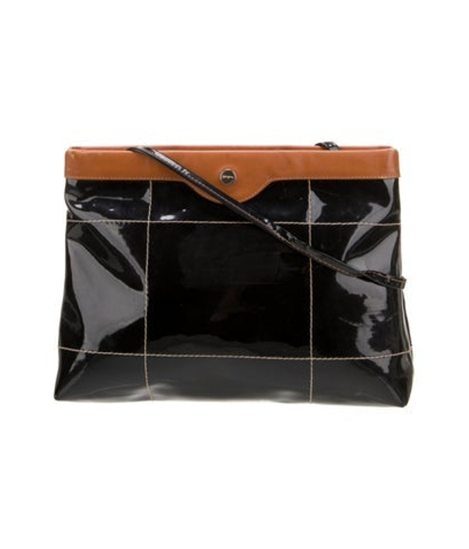 Ferragamo Patent Leather Crossbody Bag