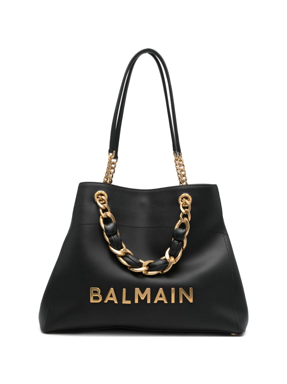 logo-plaque shoulder bag