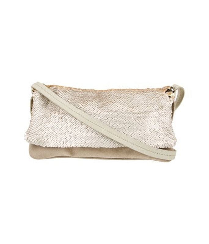 Maje Suede Crossbody Bag