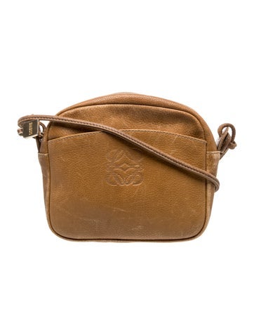 Suede Crossbody Bag Vintage
