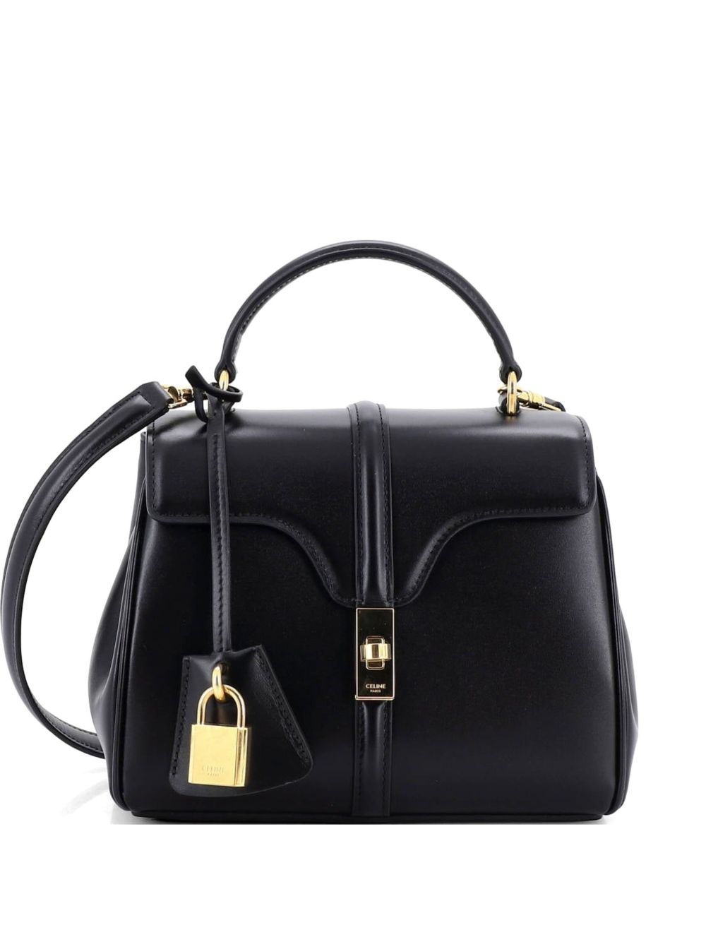 16 Top Handle Bag Smooth Calfskin Mini satchel