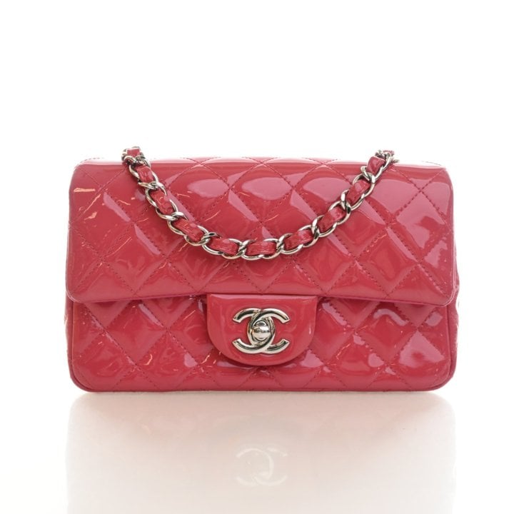 Chanel Mini Patent Rectangular Classic Flap Bag