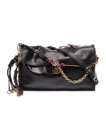 Vitello Daino Leather Soft Sound w/Charms Large