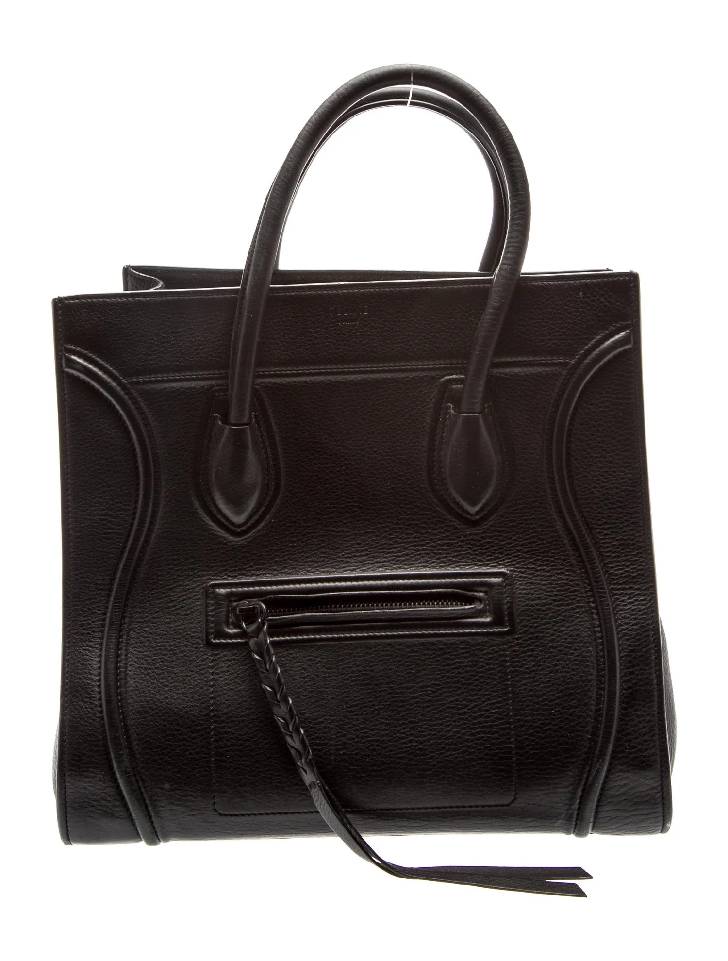 Leather Top Handle Bag