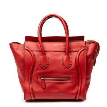 Celine Leather Mini Luggage