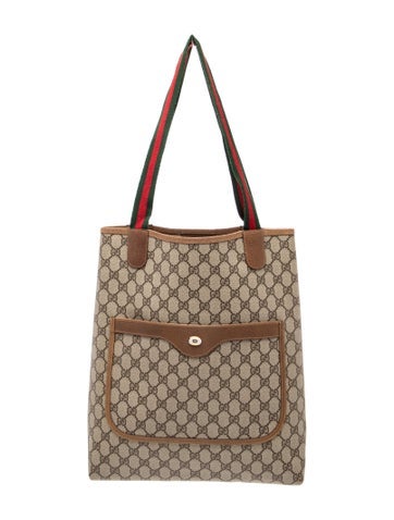 GG Supreme Bucket Bag Vintage