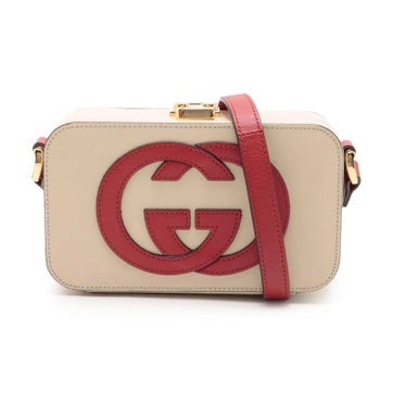 Calfskin Interlocking G Mini Shoulder Bag