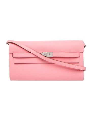 Epsom Kelly To Go Wallet on Strap