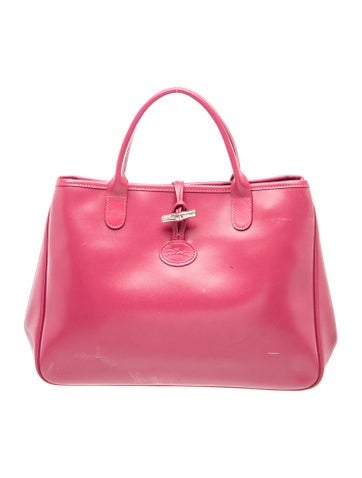 Leather Top Handle Bag