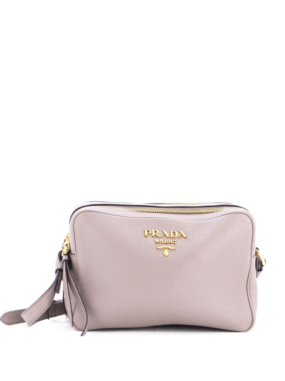 Double Zip Camera Bag Vitello Phenix Medium crossbody bag