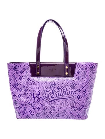 Patent Leather Violet Cosmic Blossom Murakami PM