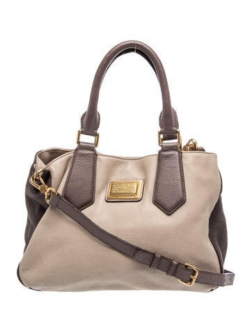 Leather Top Handle Bag