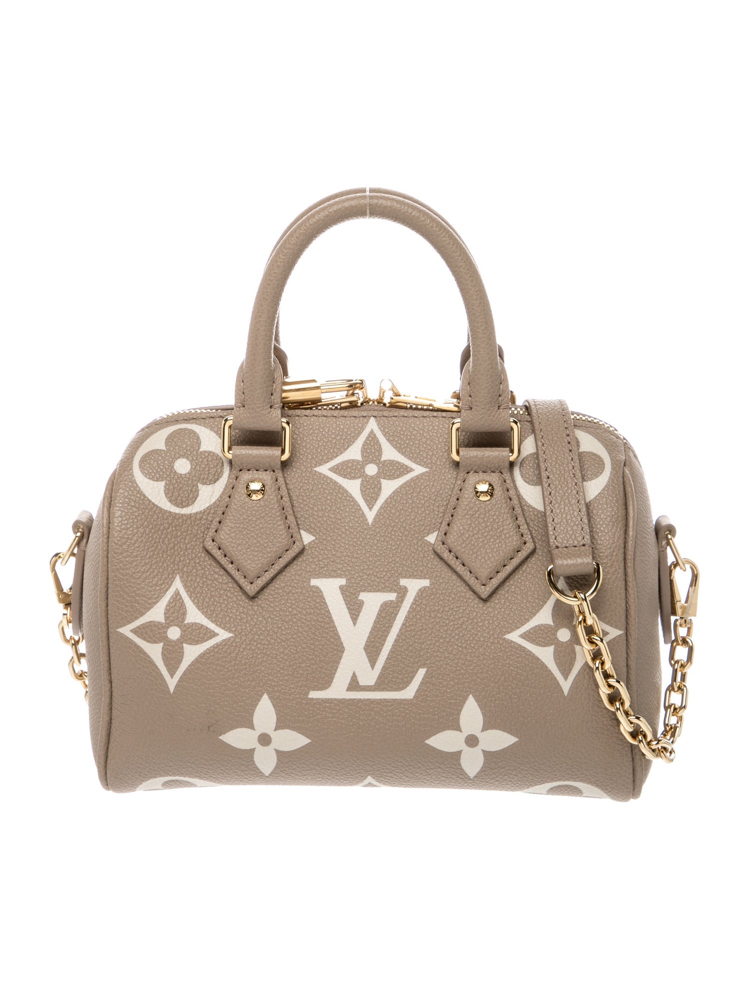 Louis Vuitton Monogram Giant Speedy Bandouliere Nano