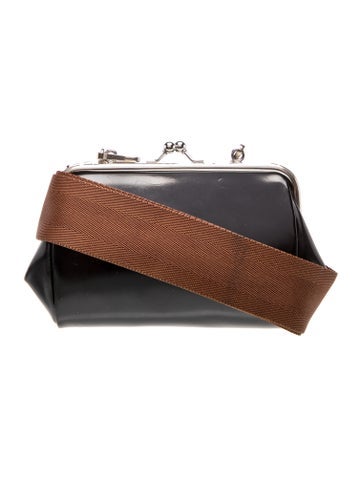 Comme des Garcons Leather Crossbody Bag Medium