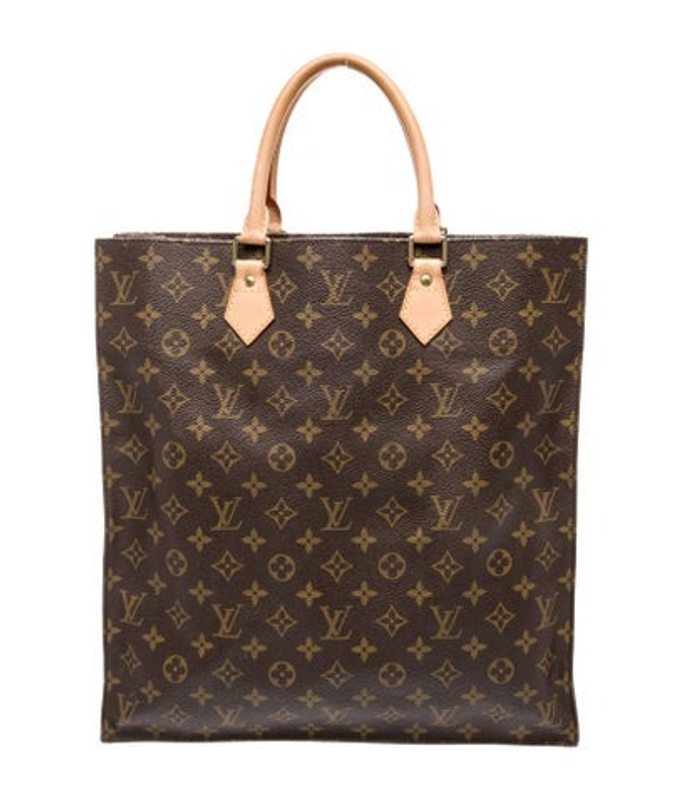 Louis Vuitton Vuitton Lv Monogram Sac Plat Vintage