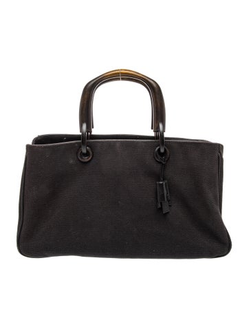 Canvas Top Handle Bag Vintage