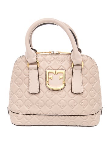 Leather Top Handle Bag