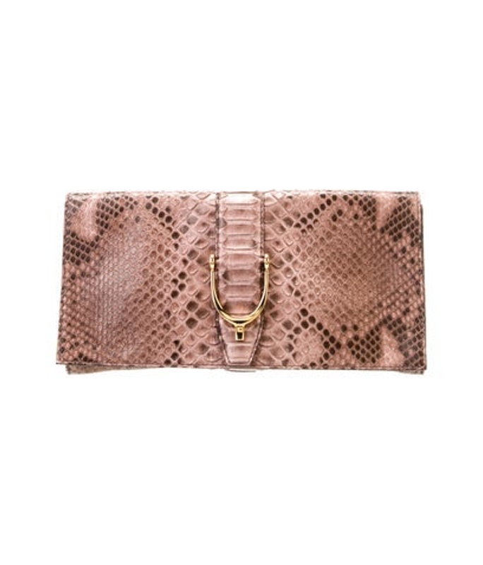 Gucci Snakeskin Clutch