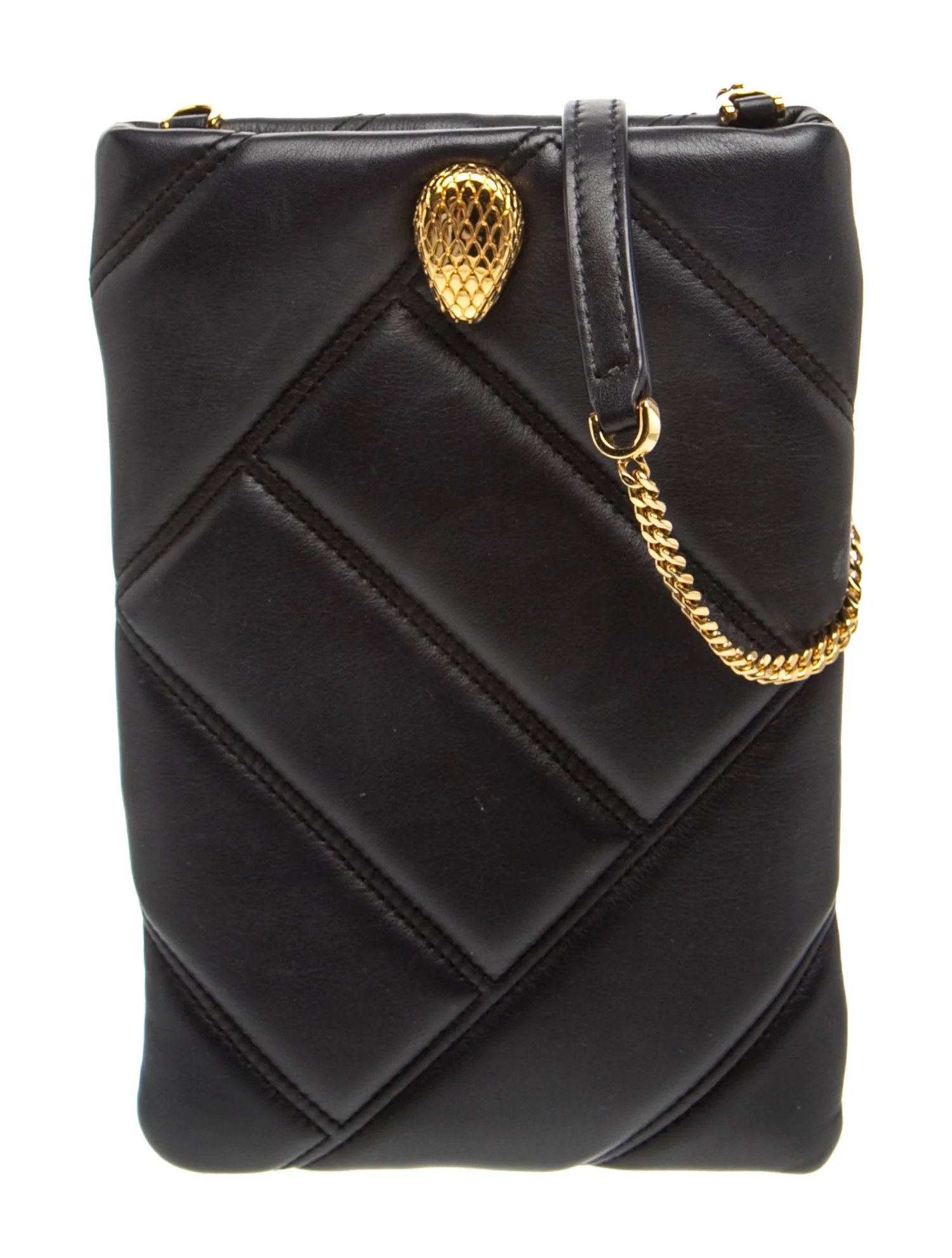 Leather Serpenti Cabochon Phone Case