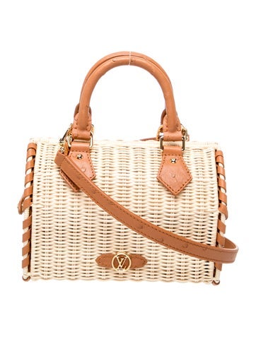 Louis Vuitton Rattan Speedy Bandouliere 20