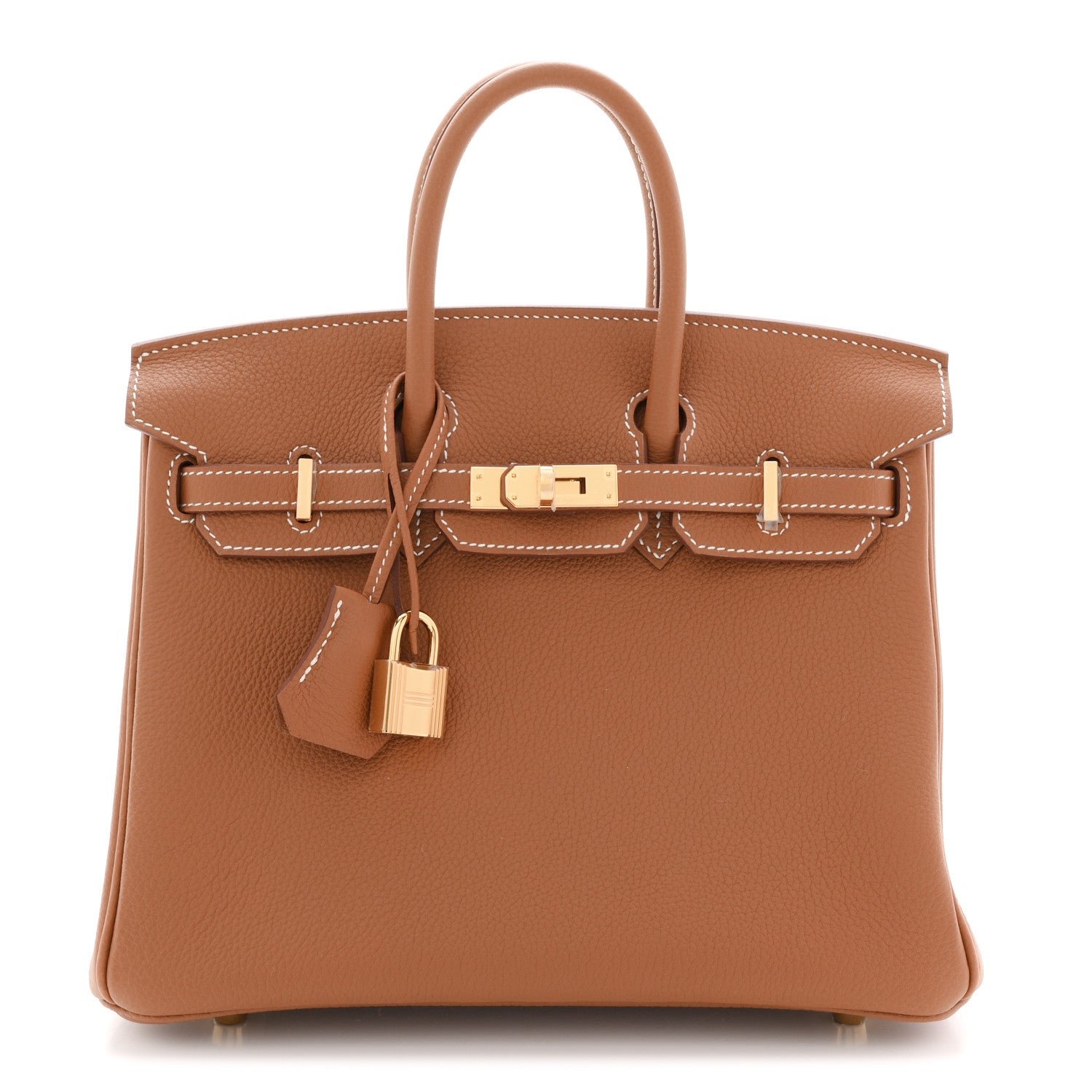 Hermes Togo Birkin 25 Gold