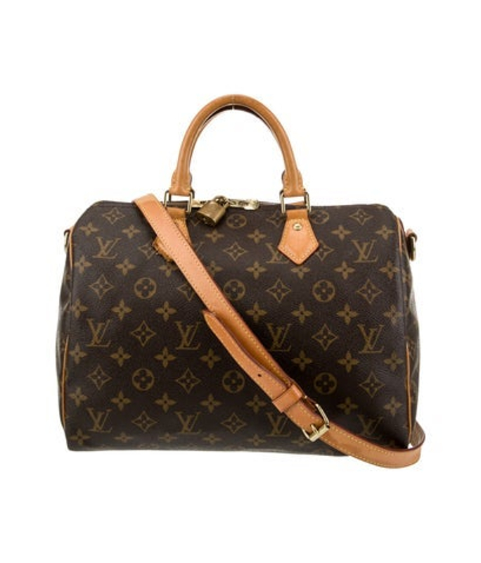 Louis Vuitton Vuitton Lv Monogram Speedy Bandouliere 30